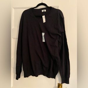 Old navy men’s cotton V neck sweater